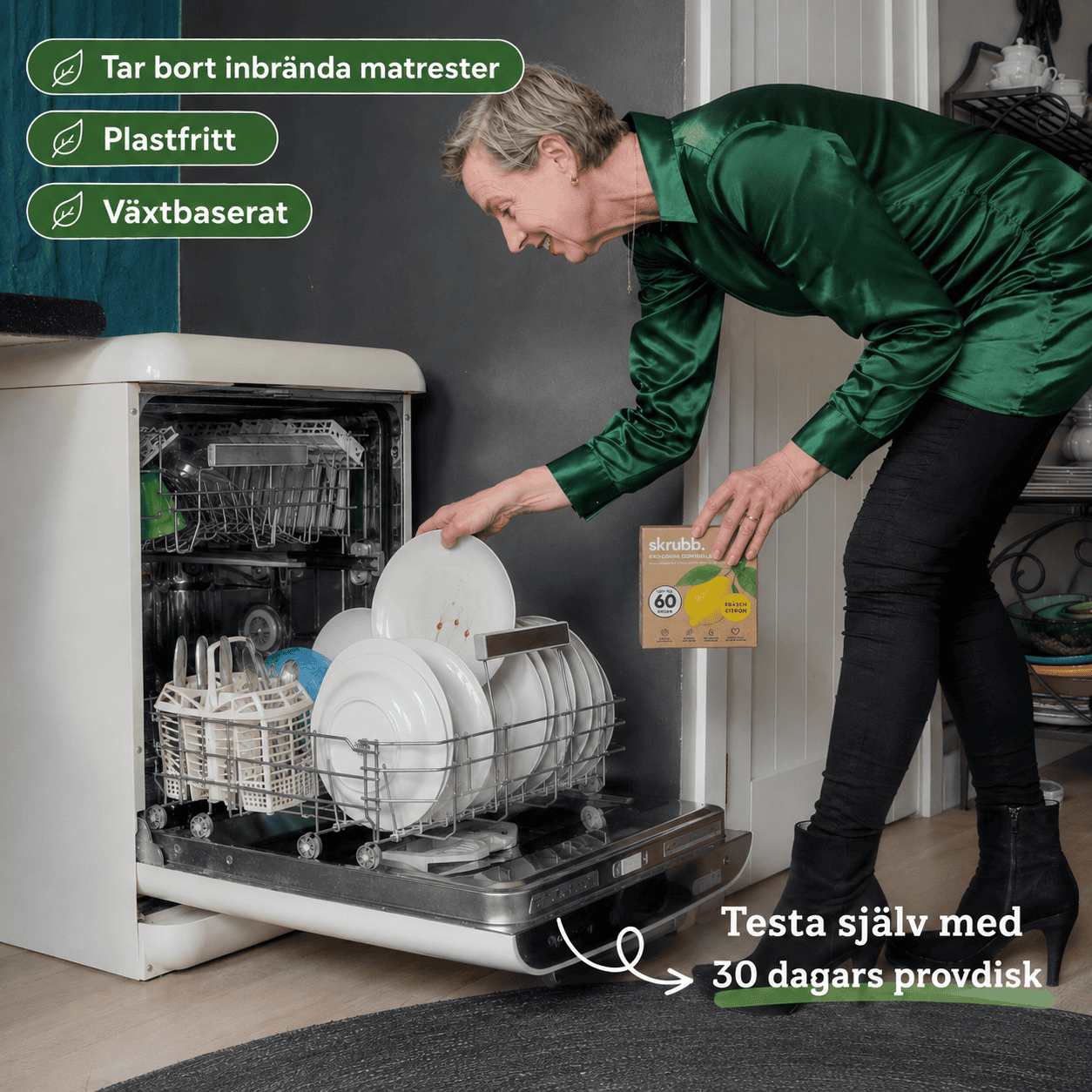 EKOLOGISKA DISKMEDELSLAPPAR 60 DISKAR