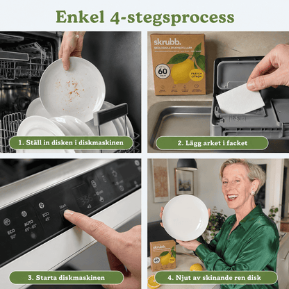 EKOLOGISKA DISKMEDELSLAPPAR 60 DISKAR